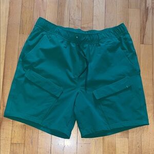 Fila Teal Cargo Shorts for Men